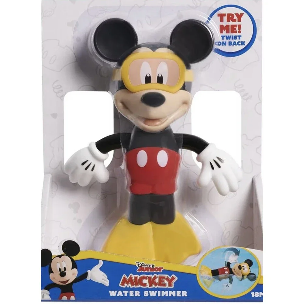 Just Play Disney Junior Mickey Mouse Wind Up Swimmer Pool & Bath Toy NEW